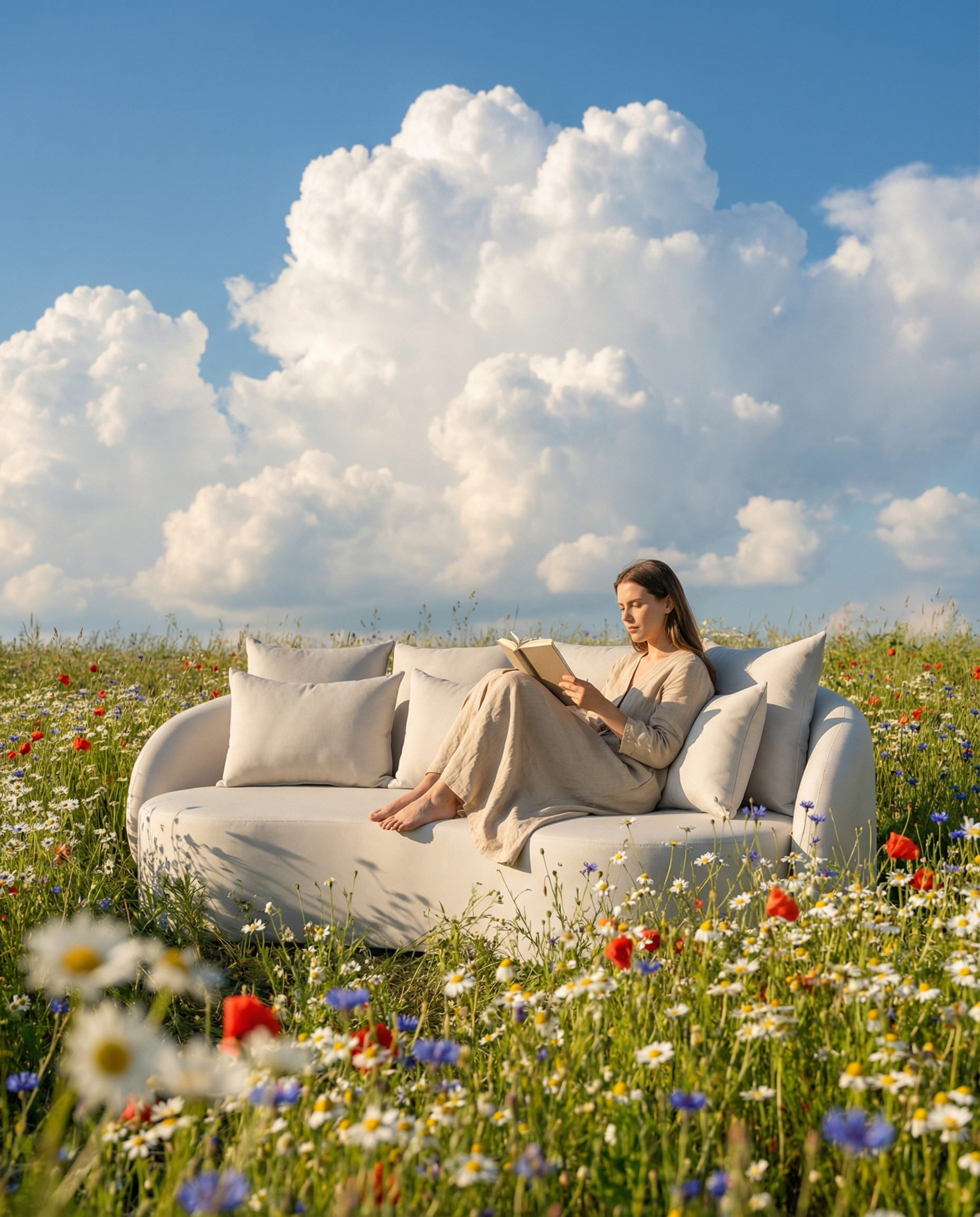 Kapalai Garten Loungesofa Set (5-Sitzer)