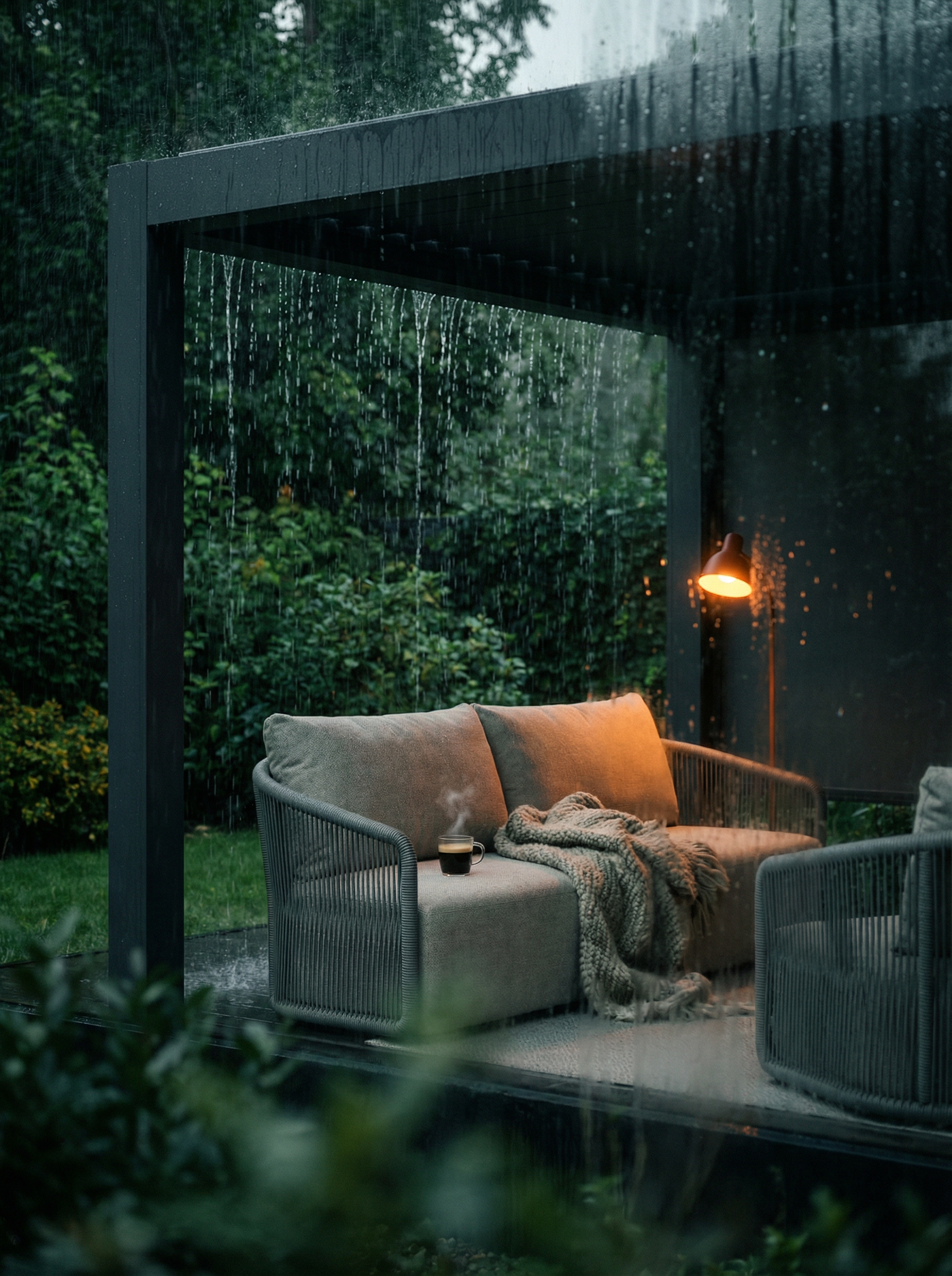 Kapalai Garten Loungesofa Set (5-Sitzer)
