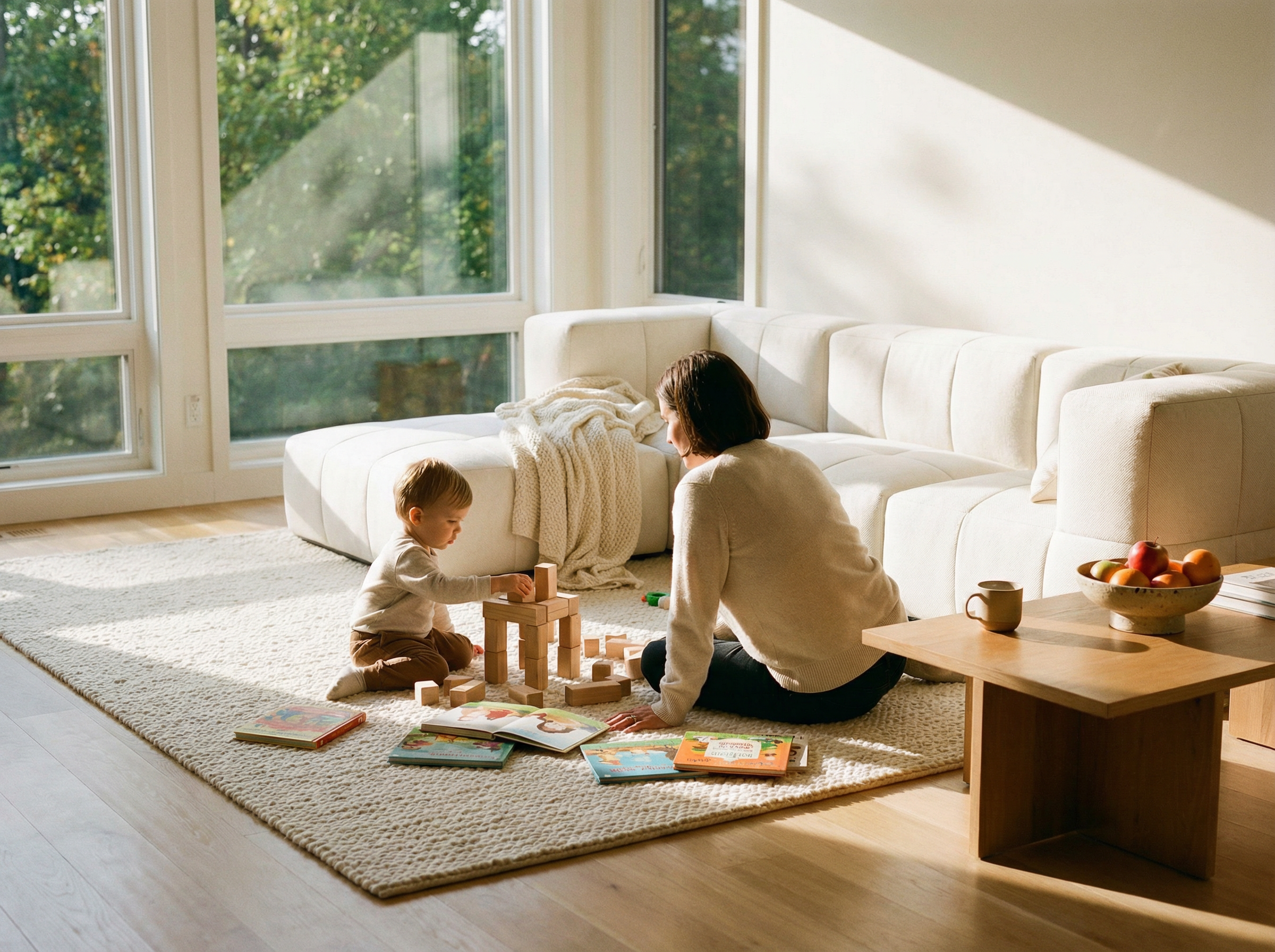 Modulares Garten-Lounge-Set Marshmallow, 3er-Set