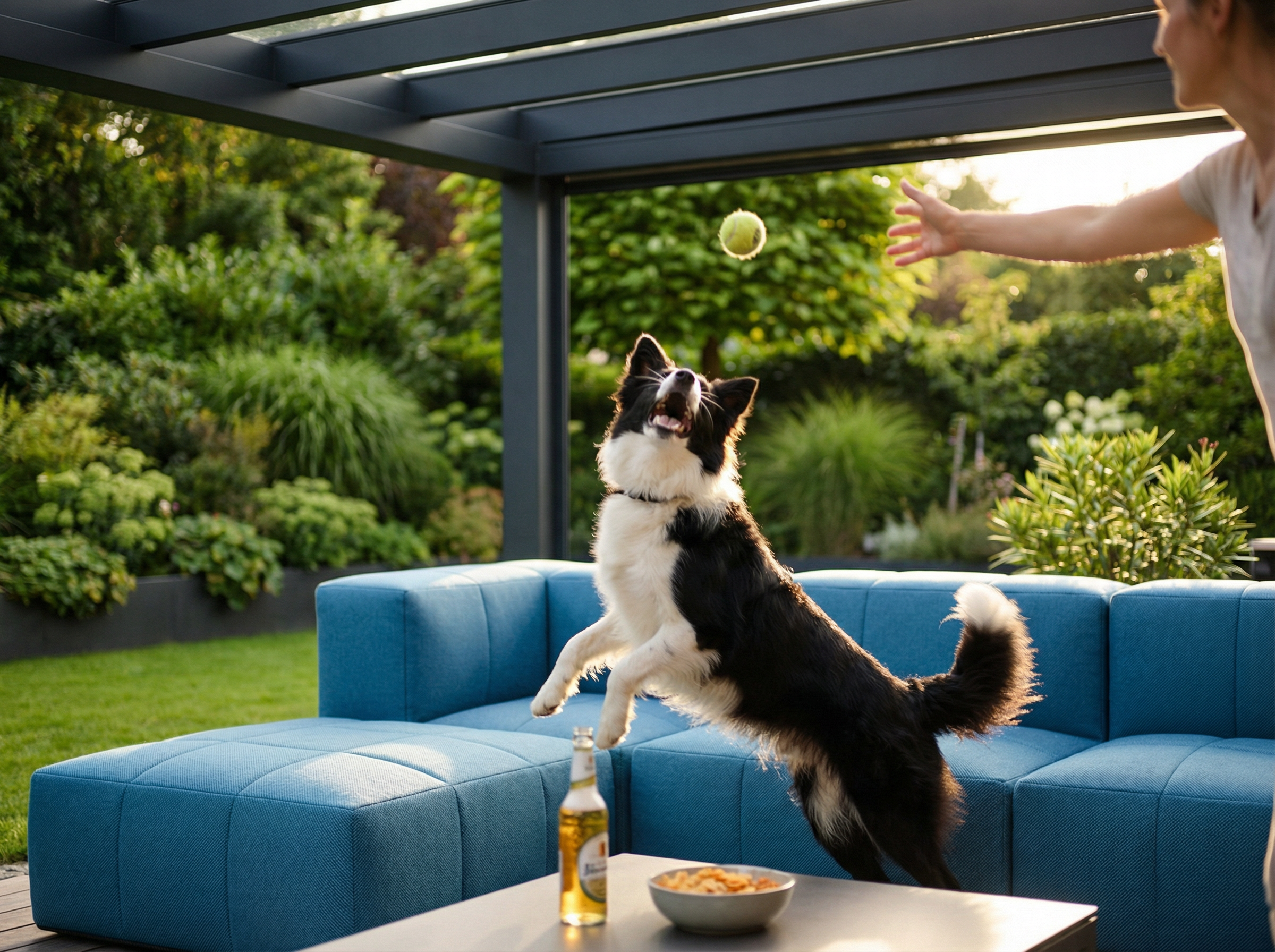 Modulares Garten-Lounge-Set Marshmallow, 2er-Set