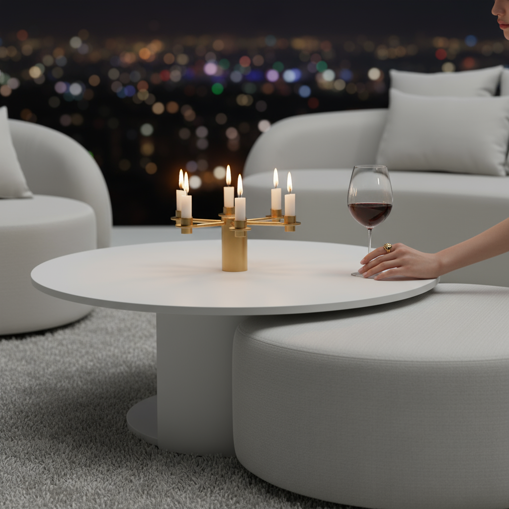 Santorini Garten Loungesofa Set (6-Sitzer)