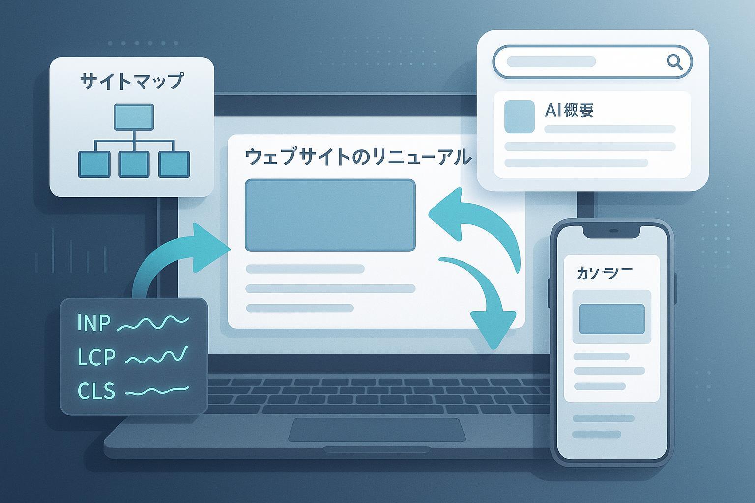 Webサイトリニューアルと最新SEO（AI