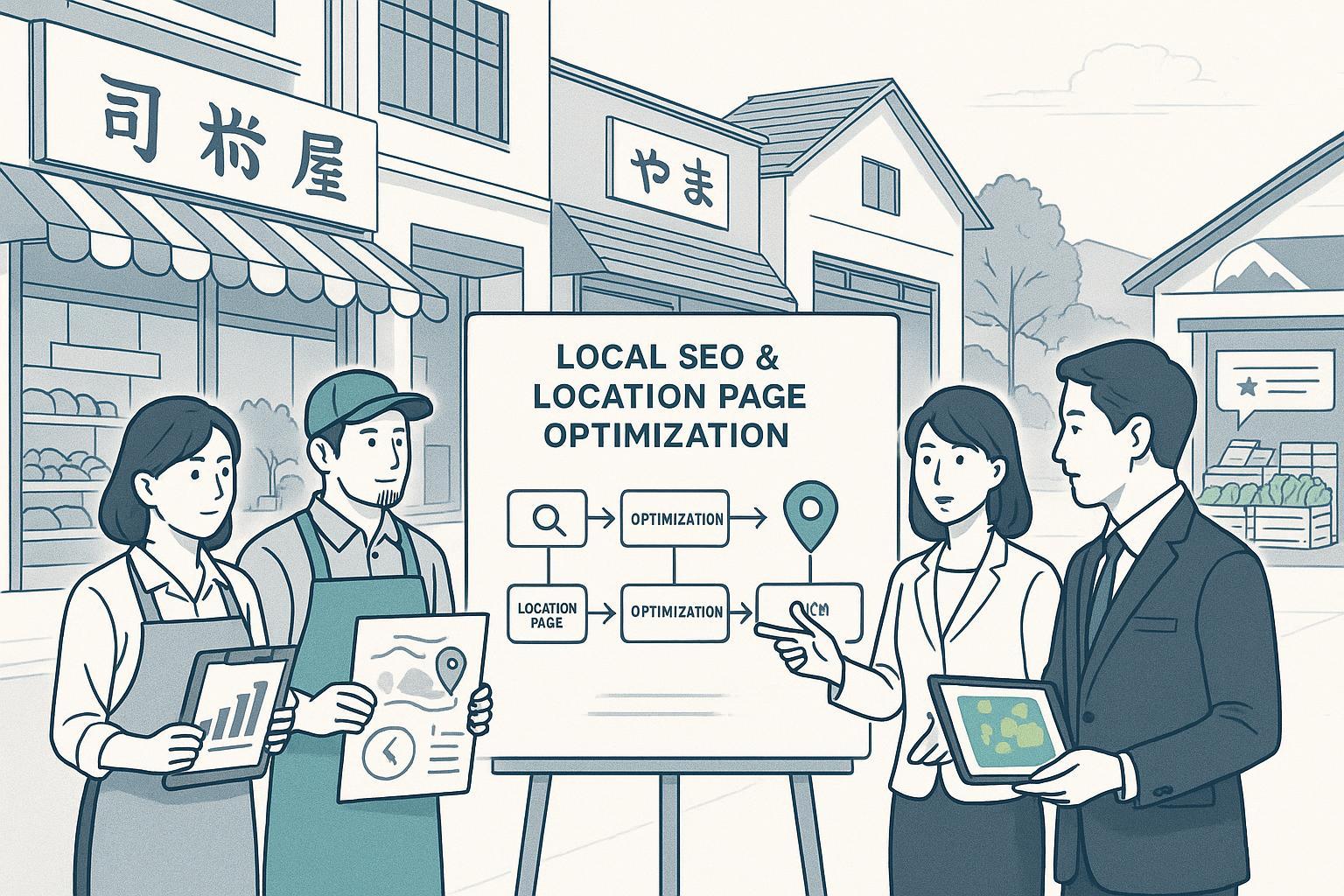 ローカルインサイトとデータを活用した日本の店舗SEO成功事例・ワークフロー