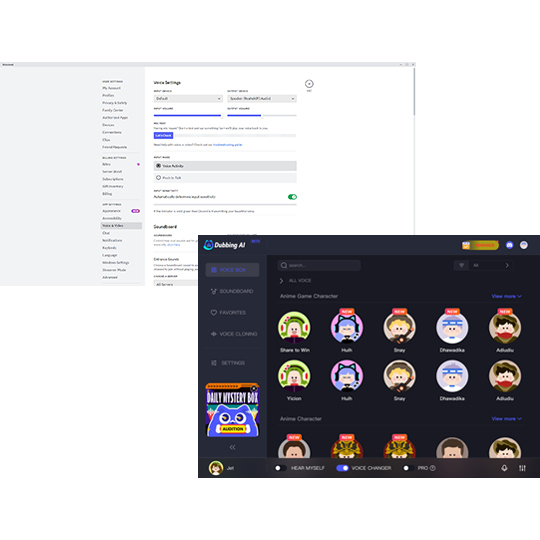 Discord Voice Changer