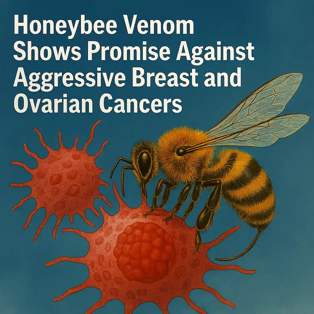 Honeybee Venom Shows Promise Against Aggressive Breast and Ovarian Cancers