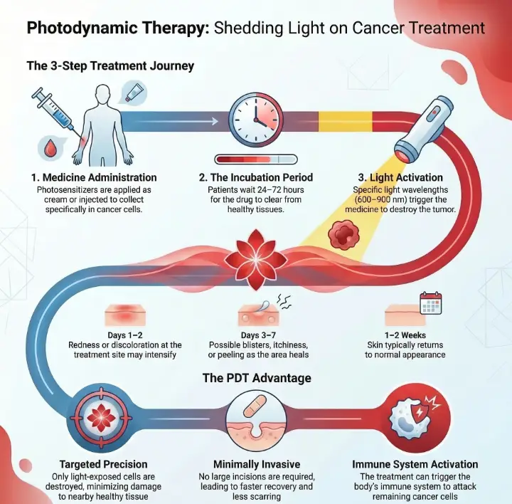 Photodynamic Therapy - Shedding Light on Cancer and Saving Lives. #BanishCancer
