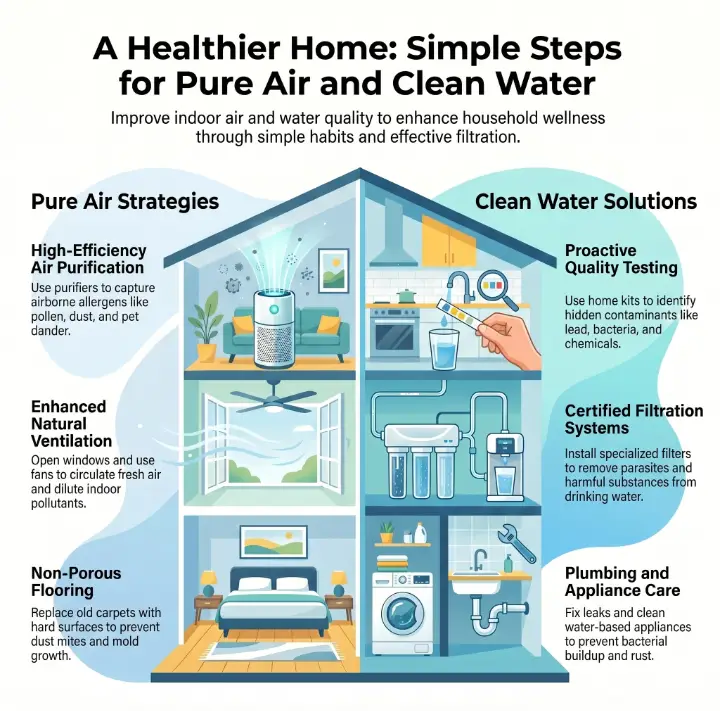 Simple Steps to Boost Air and Water Quality at Home