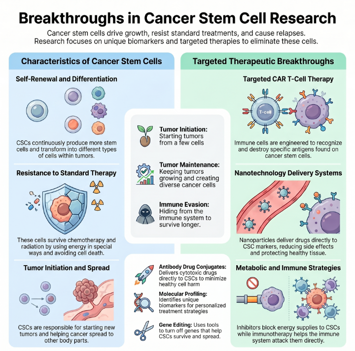 Breakthroughs in Cancer Stem Cell Research Shaping the Future of Treatment