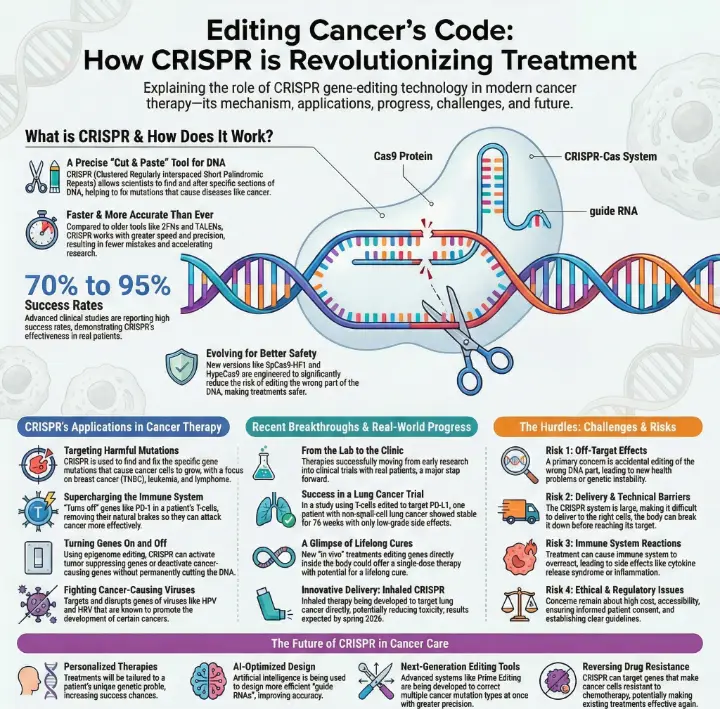 How CRISPR Is Transforming Cancer Gene Editing in 2026 #BanishCancer