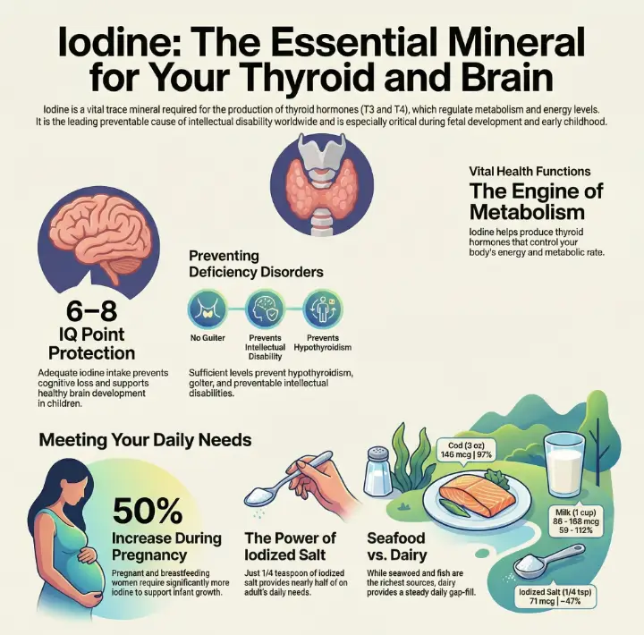 Top Health Benefits of Iodine for Humans