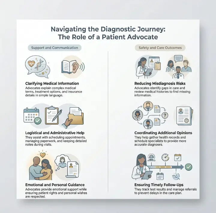 What a Patient Advocate Does During the Diagnostic Process