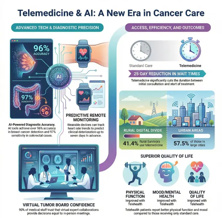 Emerging Trends in Telemedicine for Cancer Diagnosis and Care