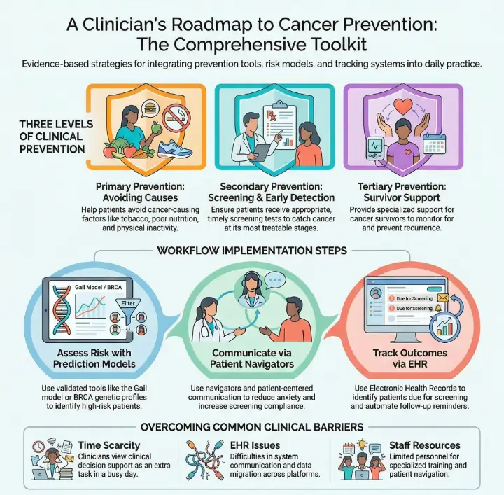 Comprehensive Cancer Prevention Toolkit for Clinicians Made Simple
