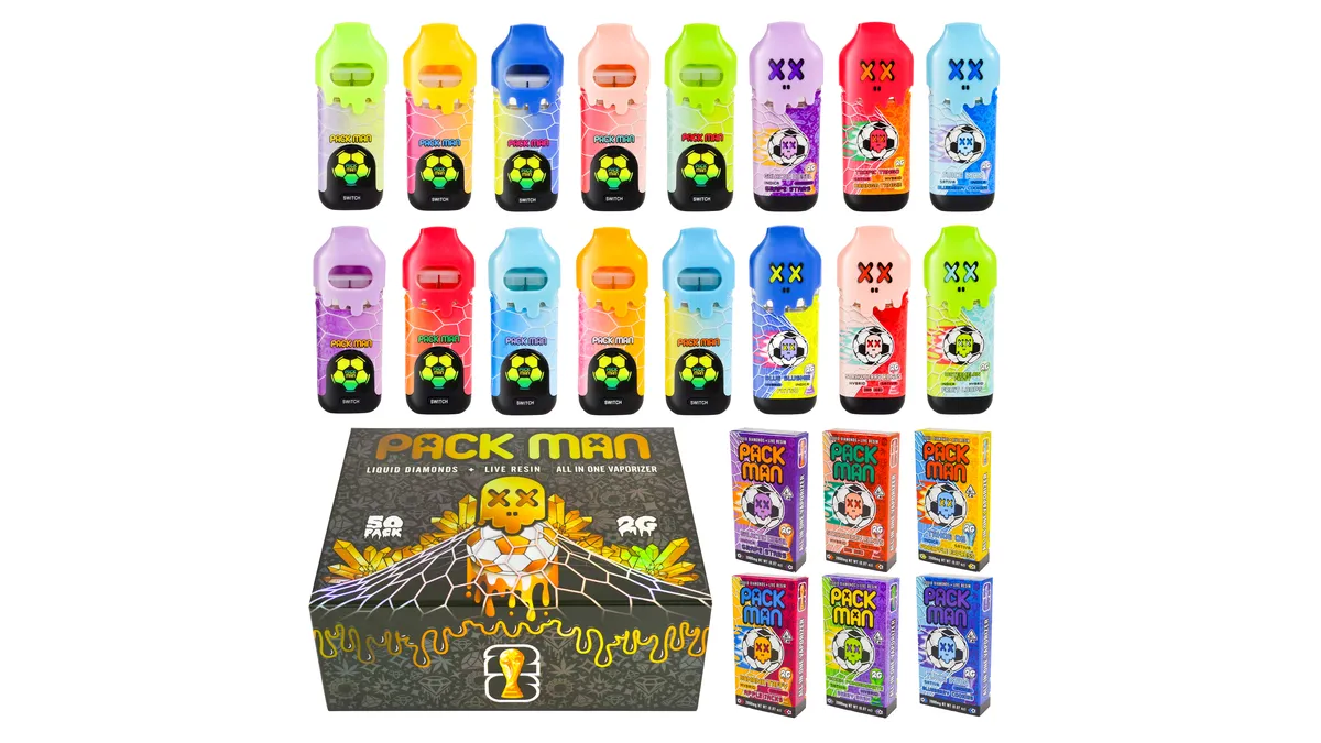 Packman Football Disposable Vape Pen for Wholesale Supply