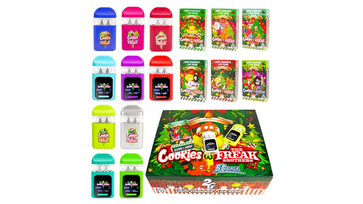 Unwrap the Magic: Cookies Freak Brothers Christmas Edition Vape Review