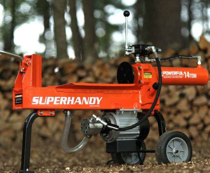 Log Splitter Operation