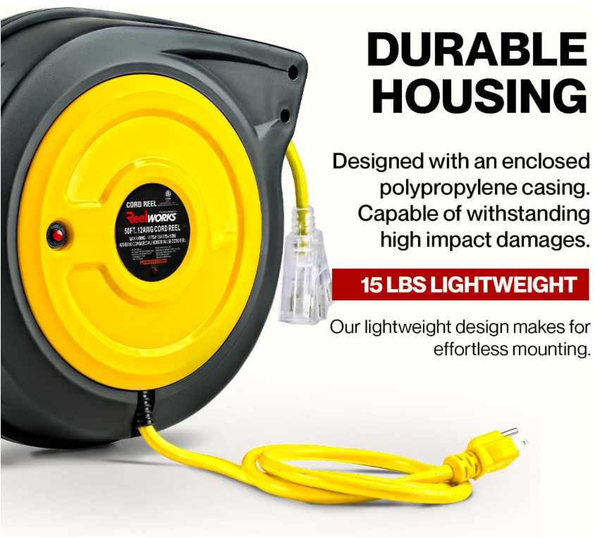Types of Extension Cord Reels