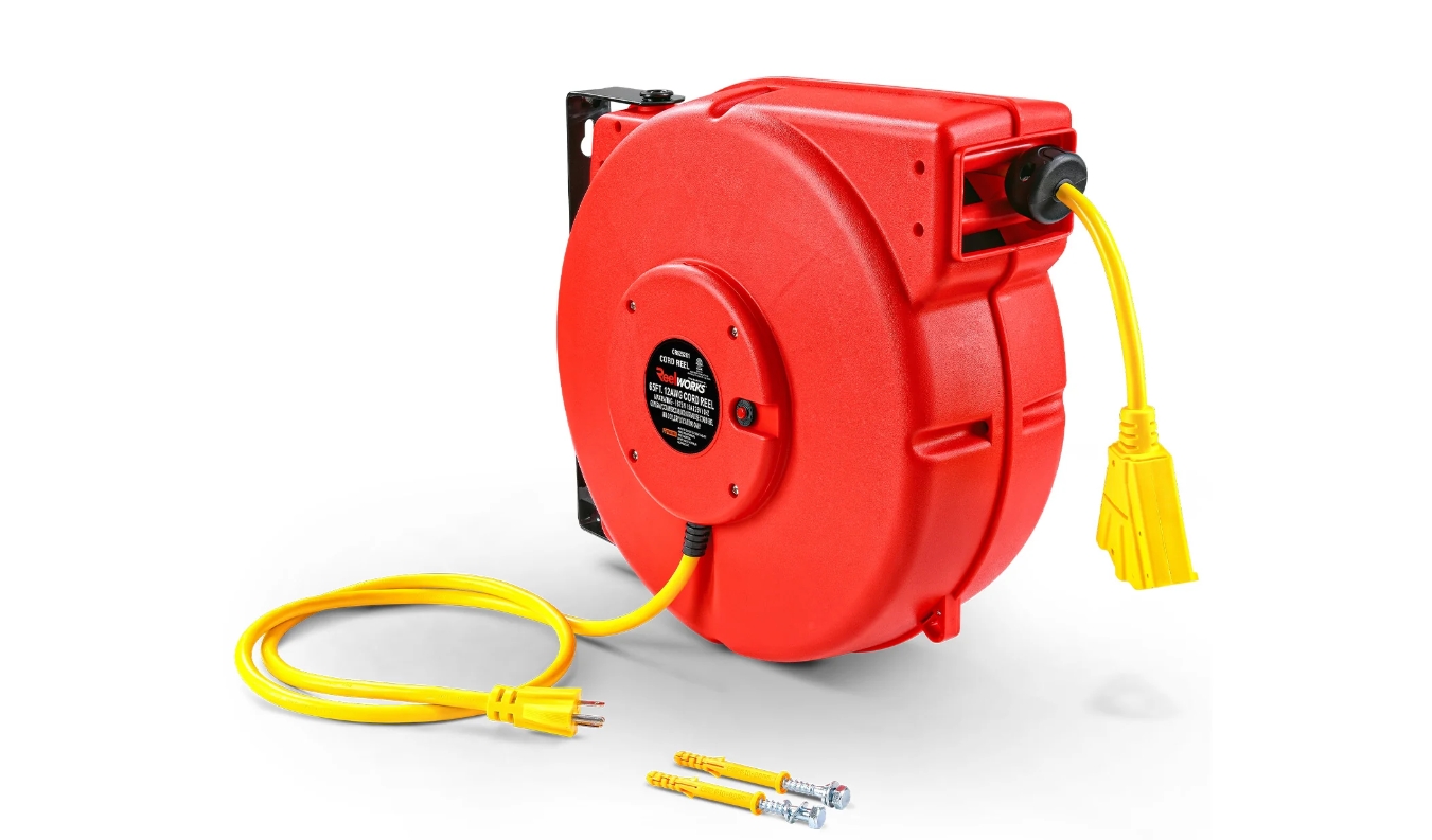 ReelWorks Extension Cord Reels Simplified for Everyday Use