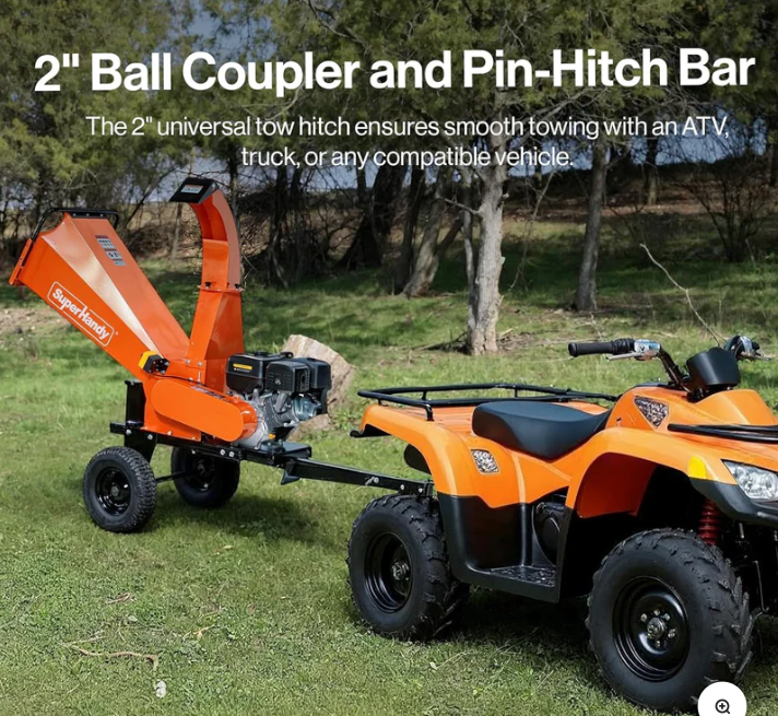 Preparing Your Tow Behind Wood Chipper