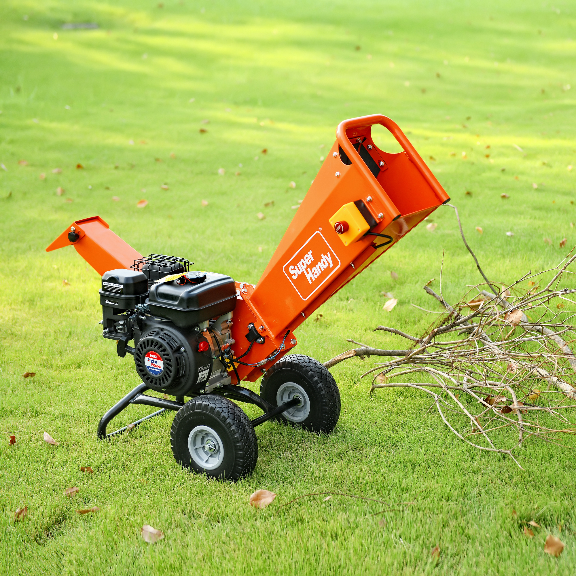 Garden Wood Chipper Preparation