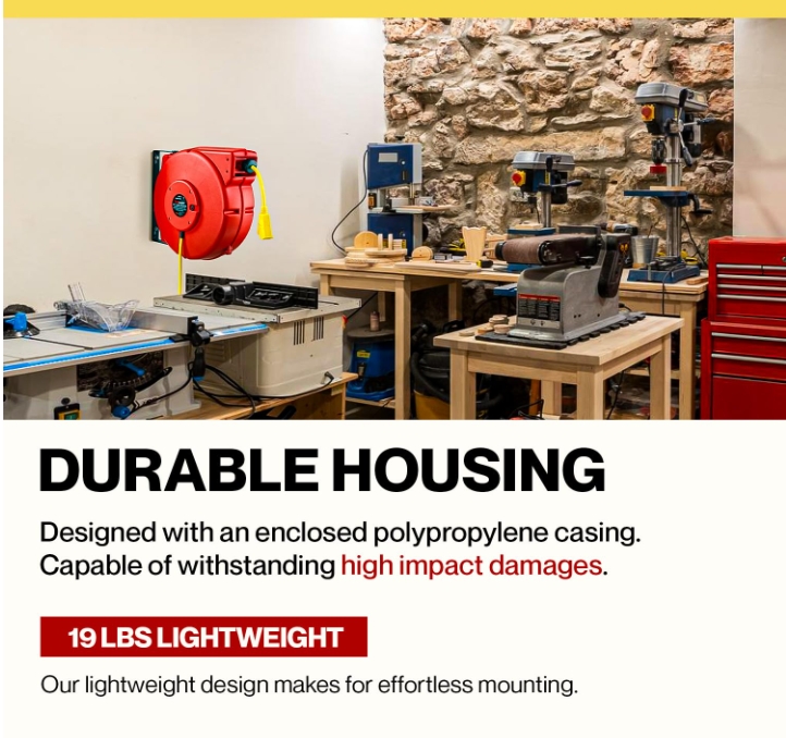 Storing Extension Cord Reels