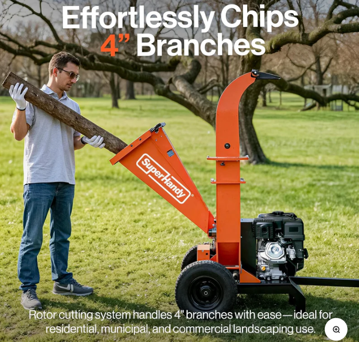 Engine Wood Chipper Components