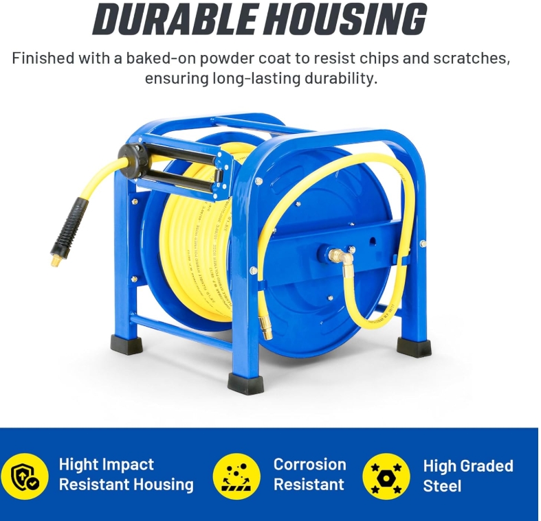 Air Hose Reel Basics for First-Time Users
