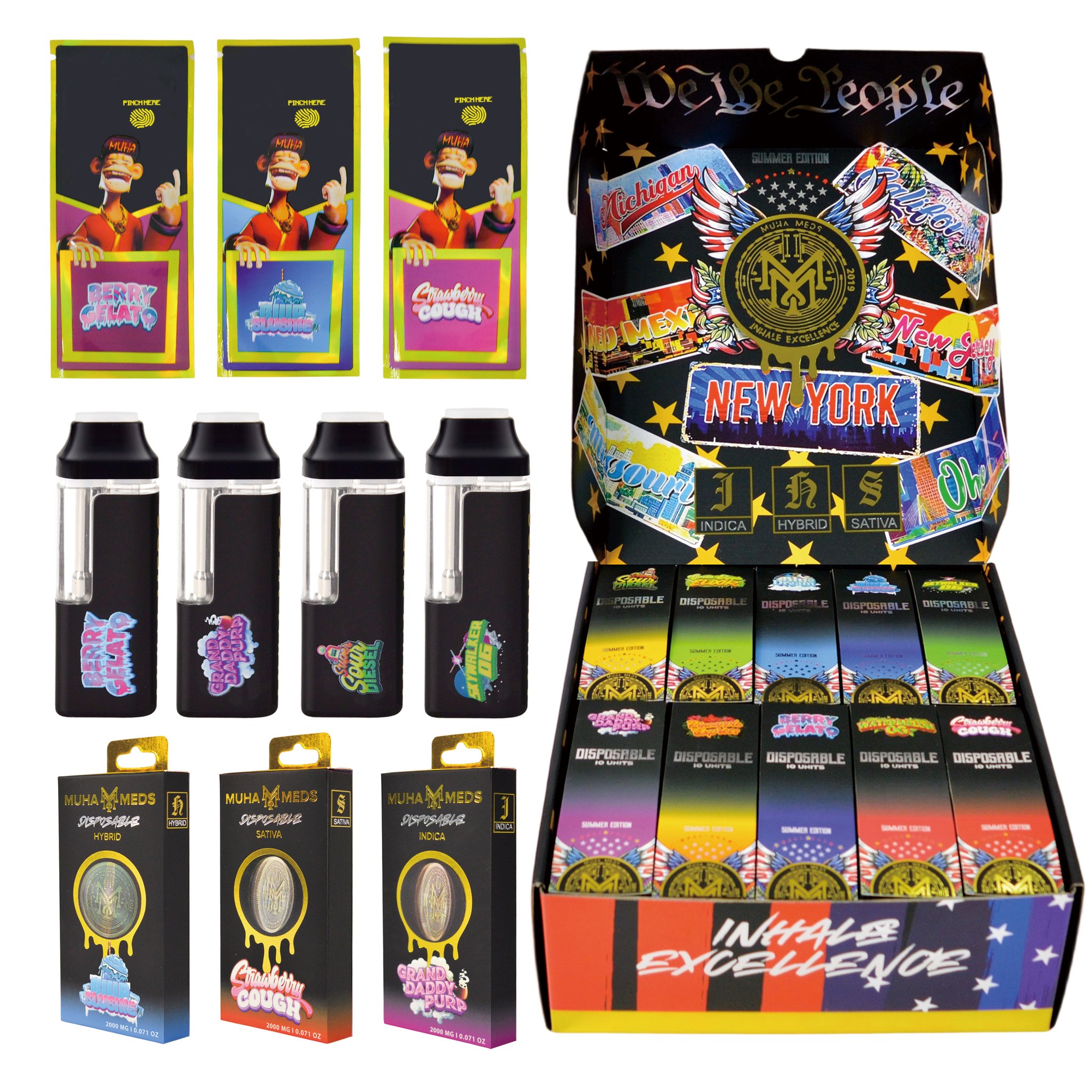 A-Tier Muha Meds Flavors