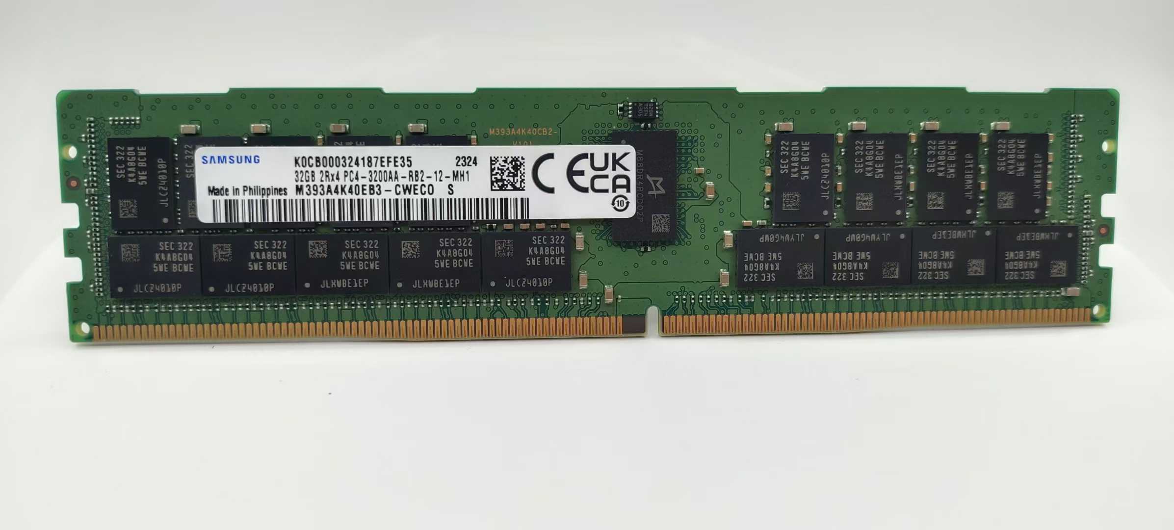 Samsung M393A4K40EB3-CWECO 32GB DDR4 3200MHz RAM Review for Networking Equipment