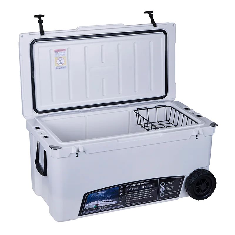 What sizes do rotomolded coolers come in?