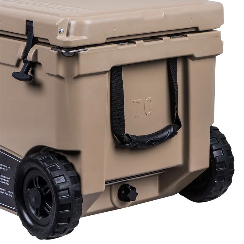 What sizes do rotomolded coolers come in?