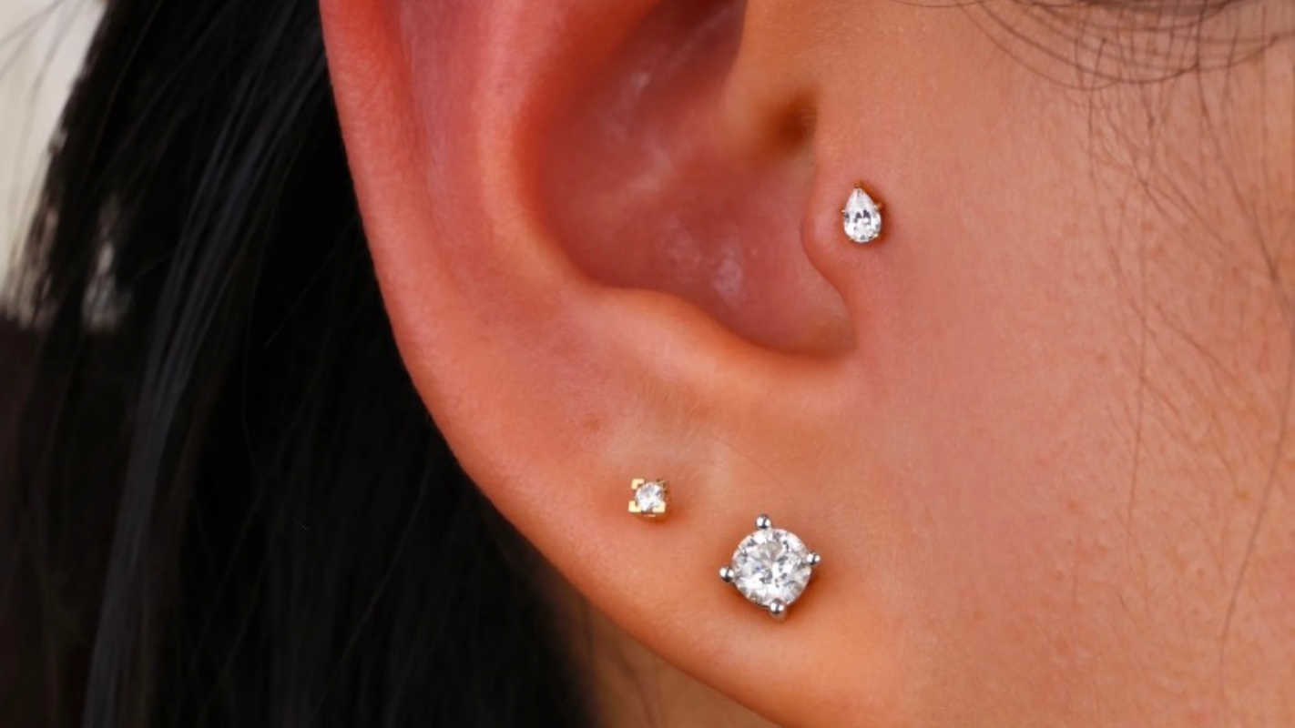 Soins immédiats après le piercing