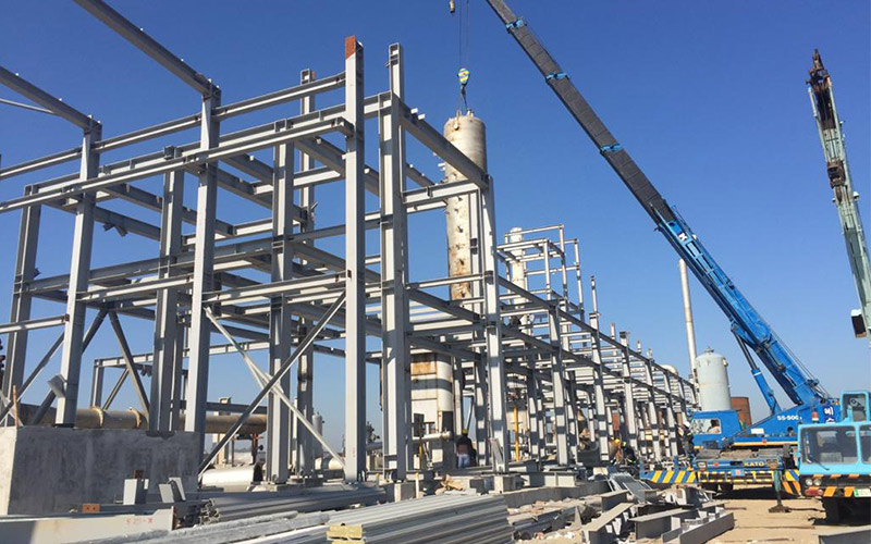 steel structure platform