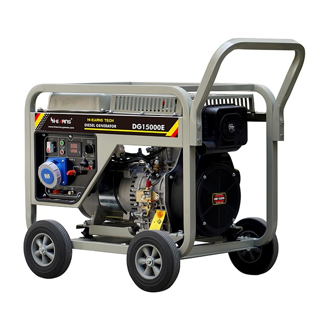 open frame air-cooled diesel generator
