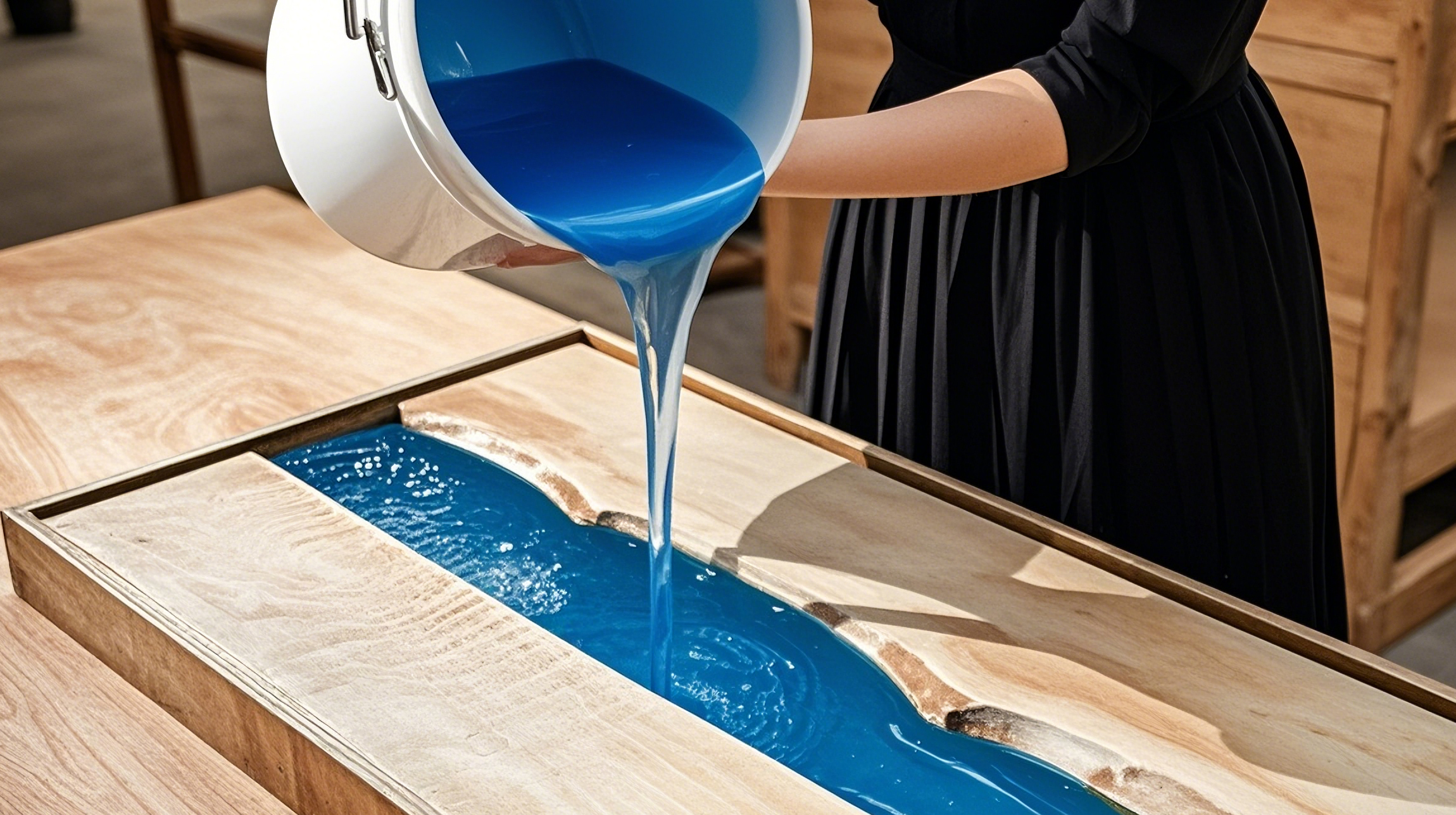 Tools and Materials for Epoxy Resin Table Top Ideas​