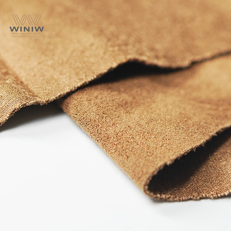 Tessuto Finta Pelle Scamosciata House Of Haberdashery, Colore Marrone Chiaro (Tan), Larghezza 150cm