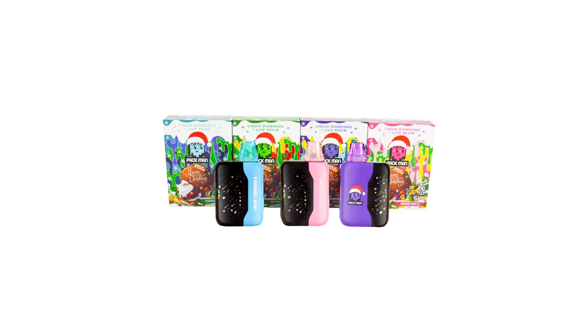 Holiday Vapes Compared Packman Christmas Edition