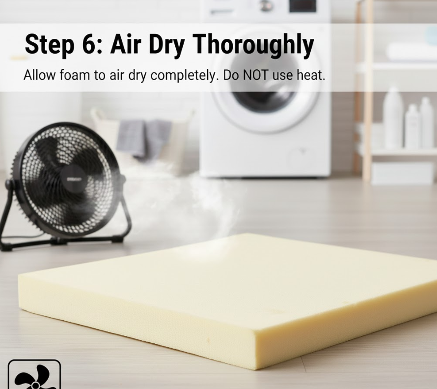 Step 6: Air Dry Thoroughly