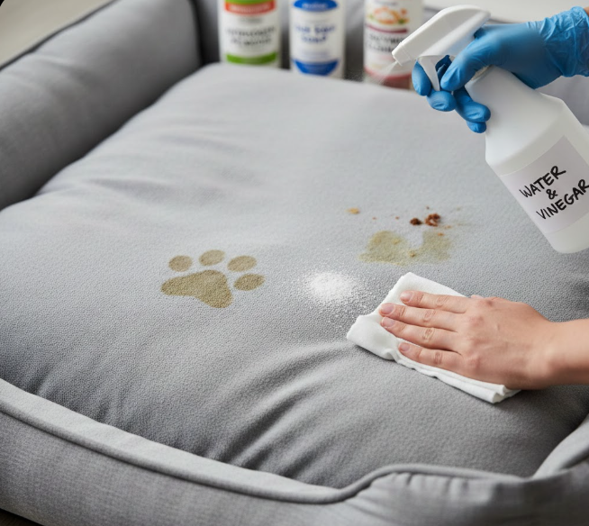 Step 3: Spot Clean Stains