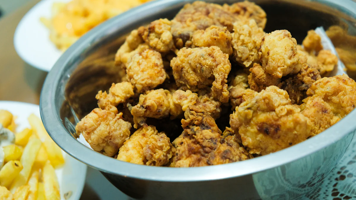 Cooking Any'tizers Popcorn Chicken