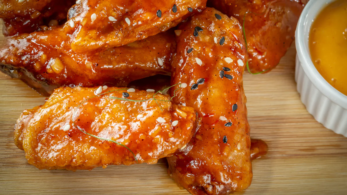 Honey Garlic Smoked Wings