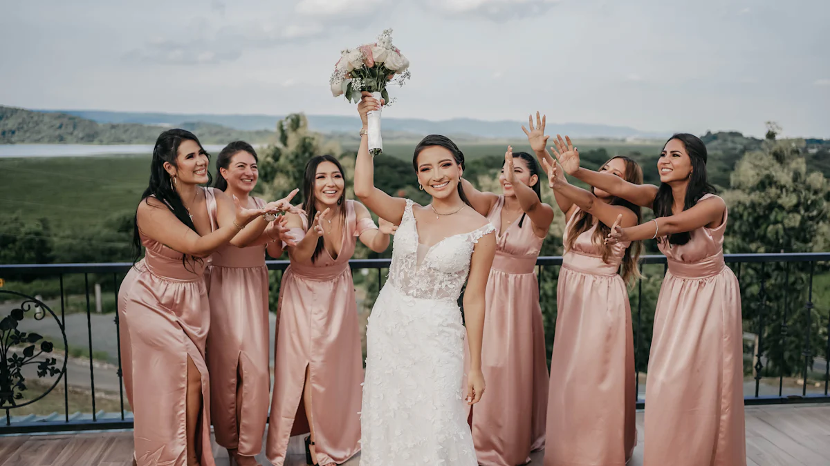Real Brides Spill: Champagne Bridesmaid Dress Stories