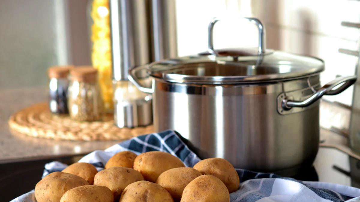 Prepping Frozen Potatoes