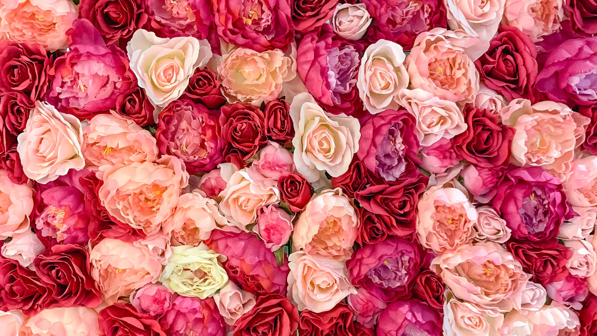 Creating the Flower Wall