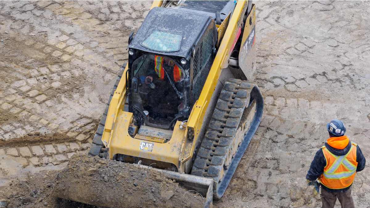 Sådan vælger du de bedste skid-steer gummiskinner til dine behov