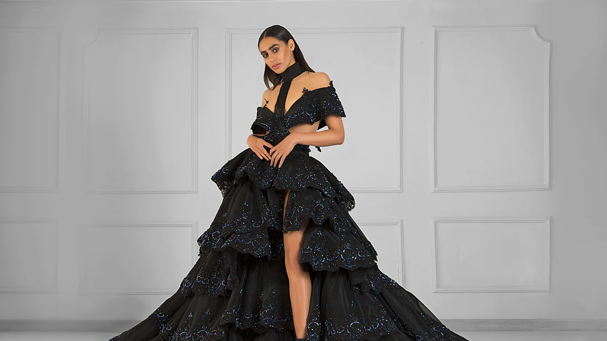 Effortless Elegance: Mastering the Black Lace Long Sleeve Look