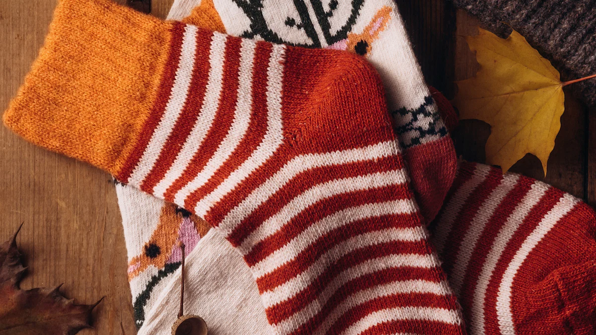 From Pumpkin Spice to Fall Leaves: Women's Crew Socks Galore