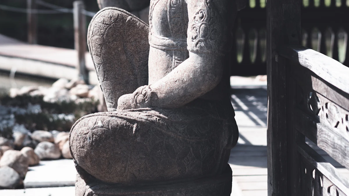 Les statuettes de grenouilles en yoga comme éléments décoratifs