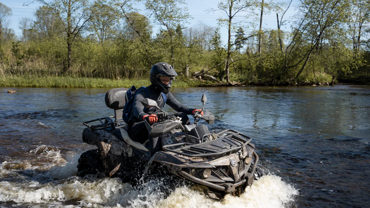 Features of Bi-Fold Aluminum ATV Ramps