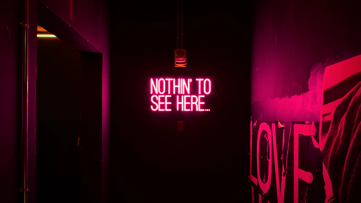 Glow Up Your Space: Neon Sign Wallpaper Designs That Light Up Your Life